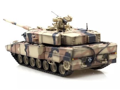 Leopard 2 A7+ Main Battle Tank "Desert Camouflage" German Army "Armor Premium" Series 1/72 Diecast Model