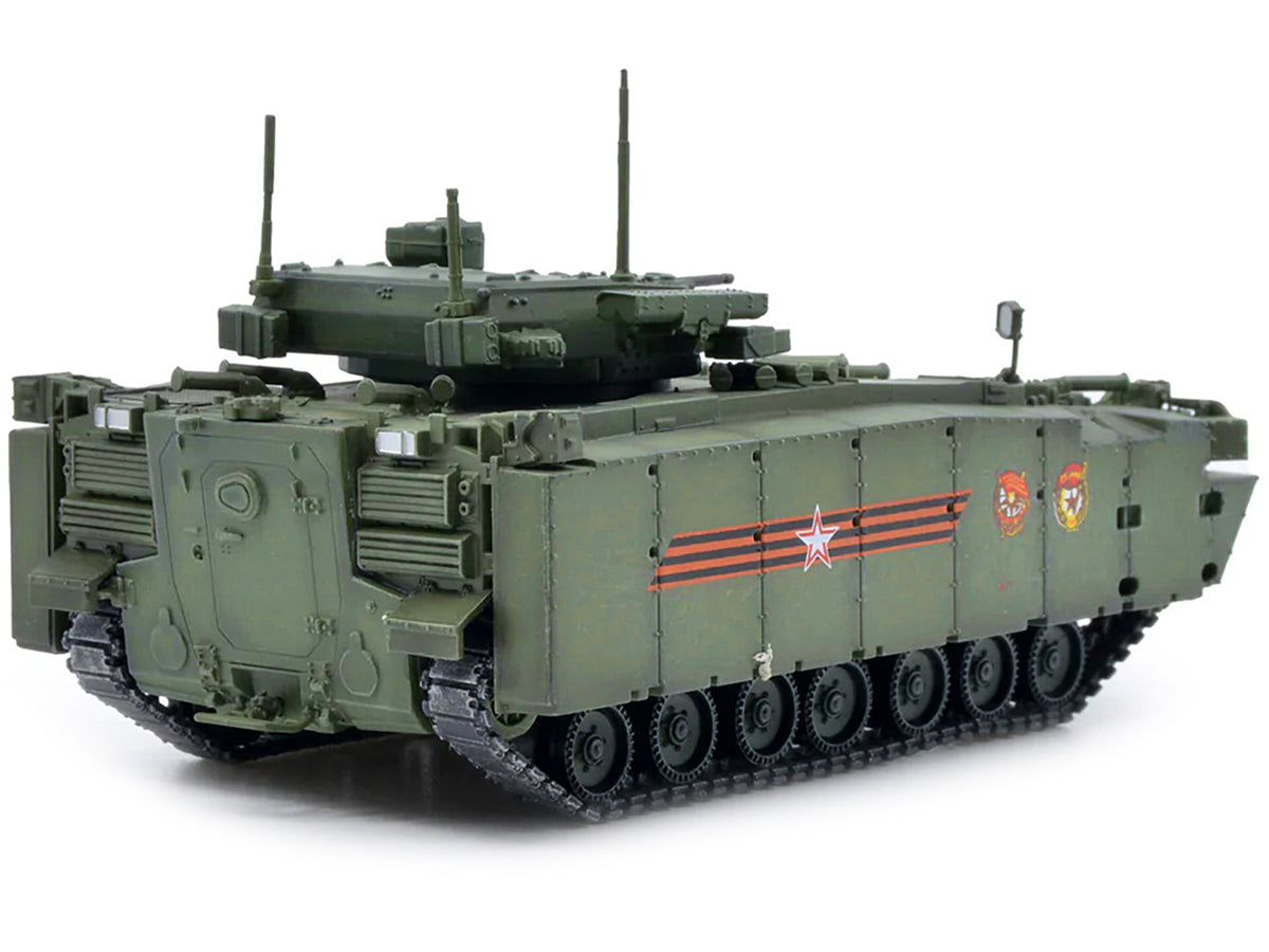 Russian (Object 695) Kurganets-25 Infantry Fighting Vehicle with Four Kornet-EM Guided Missiles - Moscow Victory Day Parade 1/72 Diecast Model