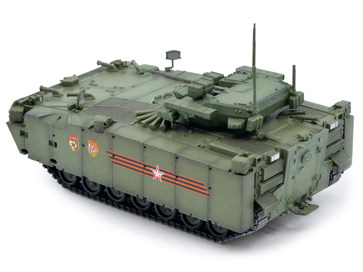 Russian (Object 695) Kurganets-25 Infantry Fighting Vehicle with Four Kornet-EM Guided Missiles - Moscow Victory Day Parade 1/72 Diecast Model