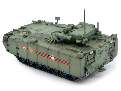Russian (Object 695) Kurganets-25 Infantry Fighting Vehicle with Four Kornet-EM Guided Missiles - Moscow Victory Day Parade 1/72 Diecast Model