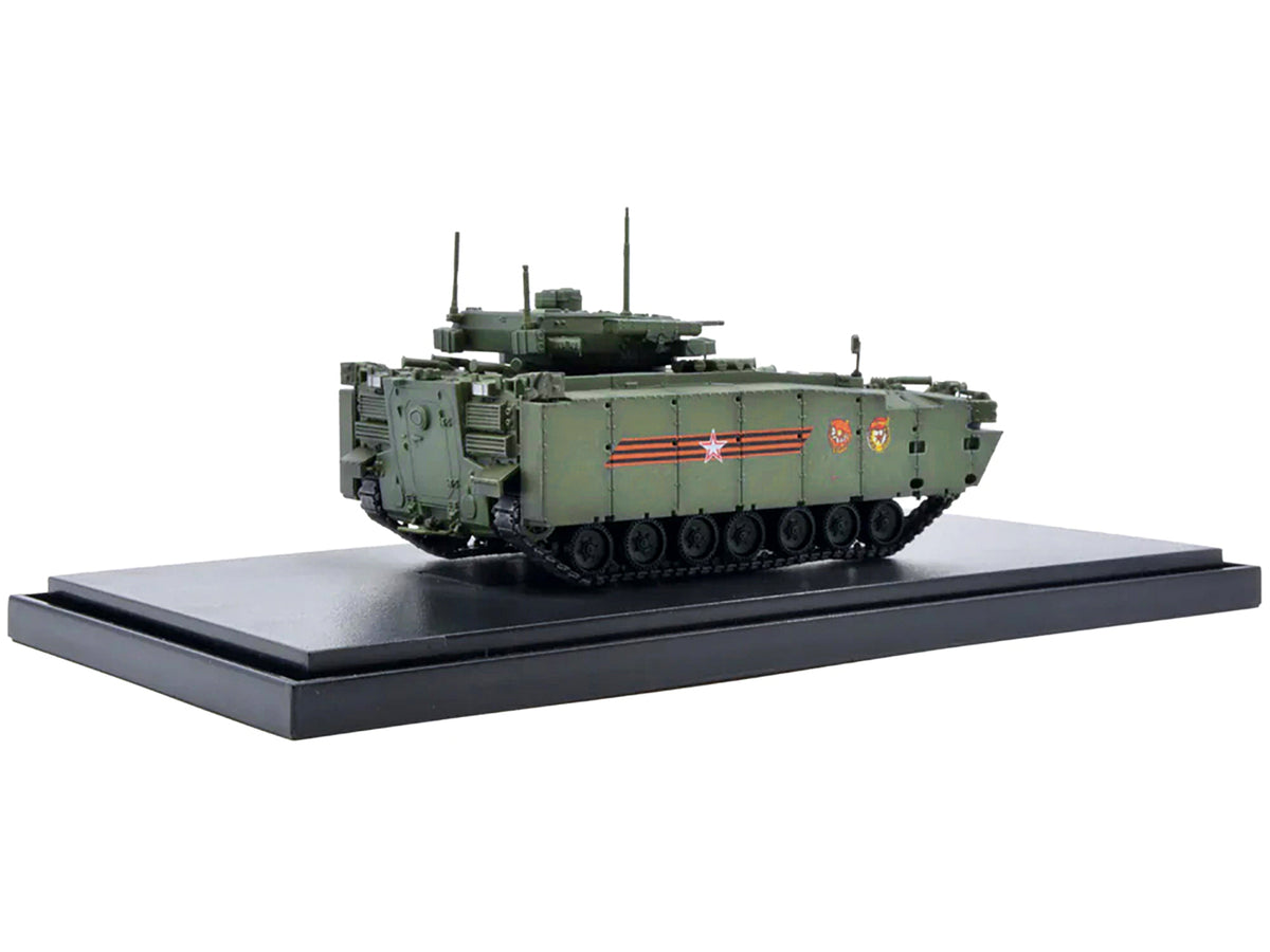 Russian (Object 695) Kurganets-25 Infantry Fighting Vehicle with Four Kornet-EM Guided Missiles - Moscow Victory Day Parade 1/72 Diecast Model