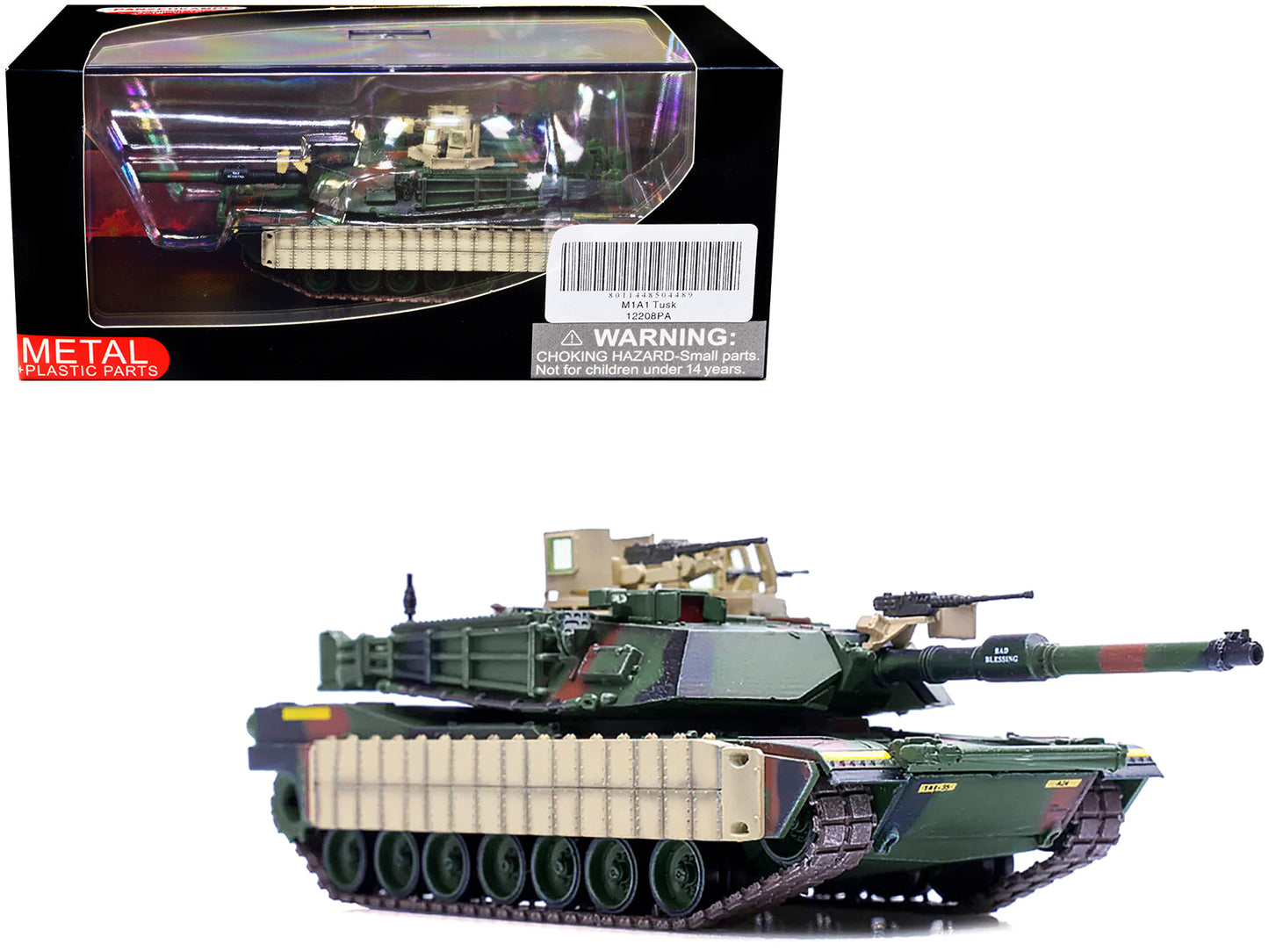 M1A1 TUSK Main Battle Tank "U.S.A. 1st Battalion 35th Armor Regiment" 1/72 Diecast Model