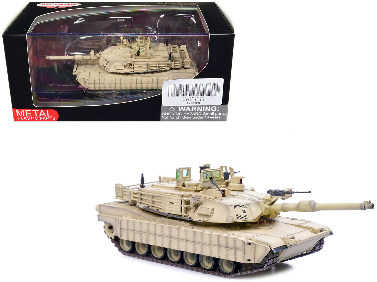 General Dynamics M1A2 Abrams TUSK Tank "US Army 3rd Armored Cavalry Rgt – Iraq" (2011) "Armor Premium" Series 1/72 Diecast Model