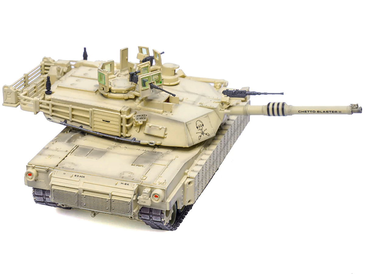 M1A2 TUSK I Battle Tank "Ghetto Blaster II" "U.S. Army 3rd Squadron 3rd Armoured Cavalry Regiment FOB Hammer Iraq" (2011) 1/72 Diecast Model