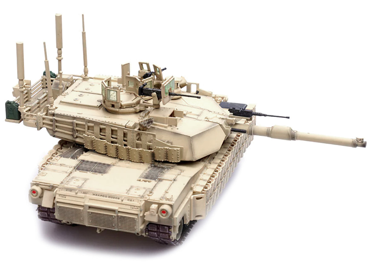 General Dynamics M1A2 Abrams TUSK II MBT (Main Battle Tank) "1st Battalion 22nd Infantry Regiment 1st Brigade 4th Infantry Division Baghdad" (2008) "Armor Premium" Series 1/72 Diecast Model