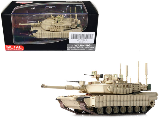 General Dynamics M1A2 Abrams TUSK II MBT (Main Battle Tank) "1st Battalion 22nd Infantry Regiment 1st Brigade 4th Infantry Division Baghdad" (2008) "Armor Premium" Series 1/72 Diecast Model
