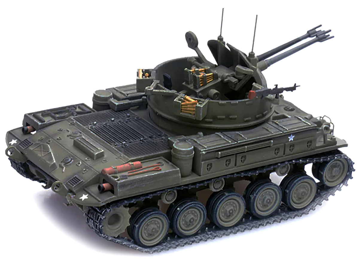 M42 Duster Self-Propelled Anti-Aircraft Gun "Iron Coffin" "US - Vietnam War" 1/72 Diecast Model