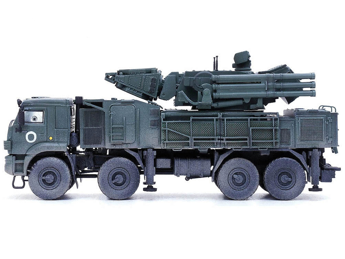 Pantsir S1 96K6 Self-Propelled Air Defense Weapon System "Ukraine War" Russian Army "Armor Premium" Series 1/72 Diecast Model