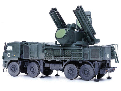 Pantsir S1 96K6 Self-Propelled Air Defense Weapon System "Ukraine War" Russian Army "Armor Premium" Series 1/72 Diecast Model