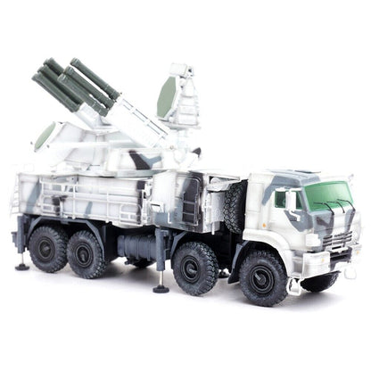 Pantsir S1 96K6 Self-Propelled Air Defense Weapon System Winter Camouflage "Russia's Arctic Forces" "Armor Premium" Series 1/72 Diecast Model