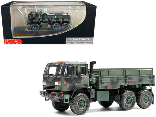 M1083 MTV (Medium Tactical Vehicle) Standard Cargo Truck NATO Camouflage "US Army" "Armor Premium" Series 1/72 Diecast Model