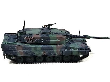 Leopard 2A4 Main Battle Tank with Snorkel "NATO Camouflage" German Army "Armor Premium" Series 1/72 Diecast Model
