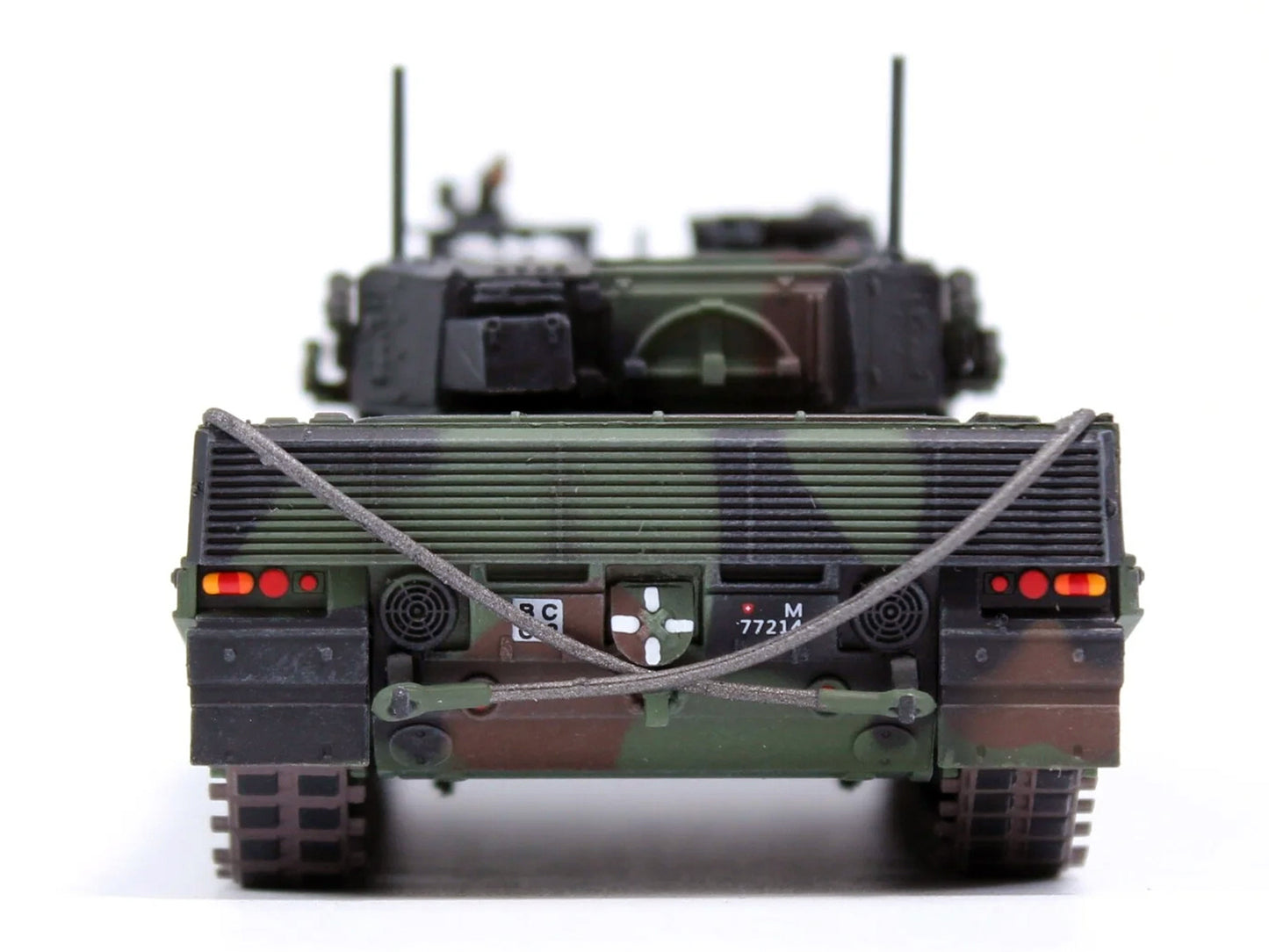 Leopard 2A4 Main Battle Tank "Pz.87 13th Pz Btn Steel Army Parade Thun Switzerland" (2006) Swiss Army "Armor Premium" Series 1/72 Diecast Model