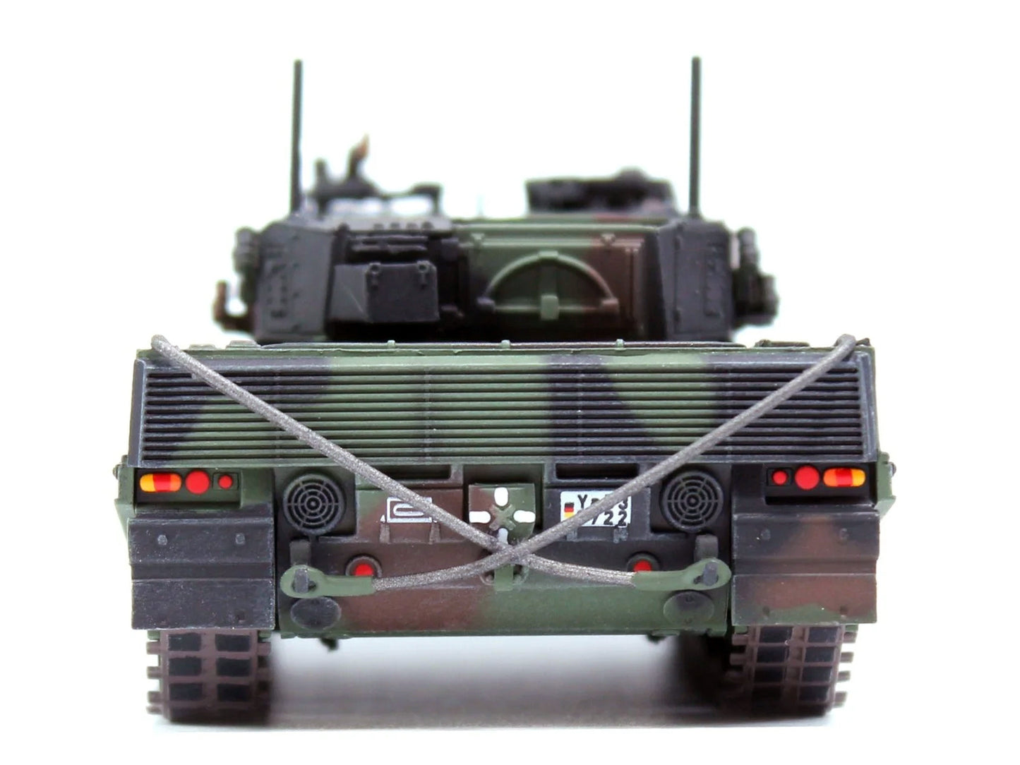 Leopard 2A4 Main Battle Tank "Bundeswehr 361st Panzer Battalion Certain Challenge West Germany" (1988) West German Army "Armor Premium" Series 1/72 Diecast Model