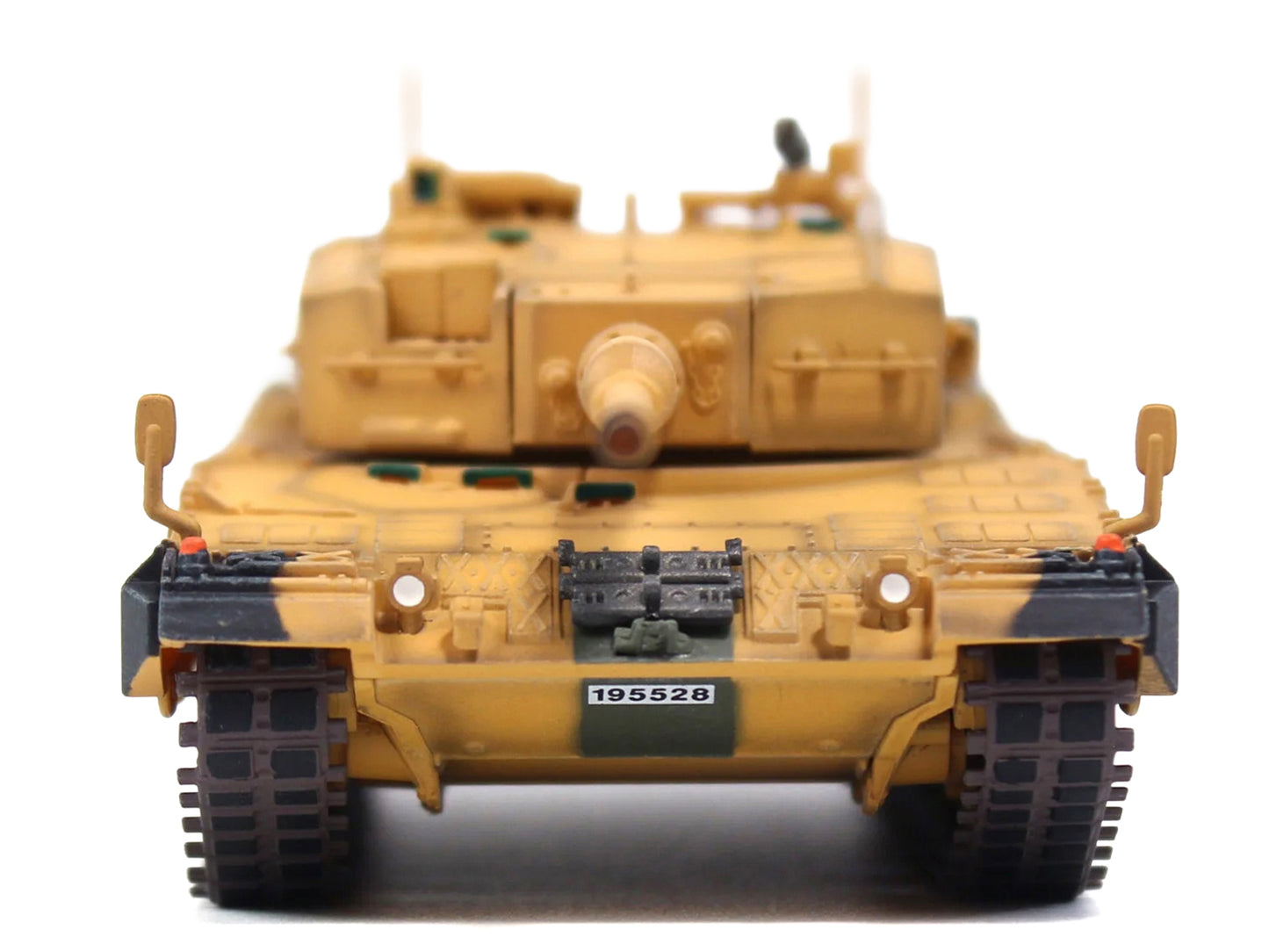 Leopard 2A4 Main Battle Tank "Desert Camouflage 2nd Cavalry Armored Brigade Turkey-Syrian Border" (2016) Turkish Army "Armor Premium" Series 1/72 Diecast Model