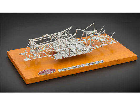 1960 Maserati Tipo 61 Birdcage Spaceframe 1/18 Diecast Model