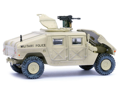 M988 Modern 4×4 Utility Vehicle with Grenade Launcher Desert Sand "Military Police 4th Traffic Platoon A company 92nd MP Battalion 89th MP Brigade Ad Daman Saudi Arabia Gulf War" (1990) "Military Miniature" Series 1/64 Diecast Model