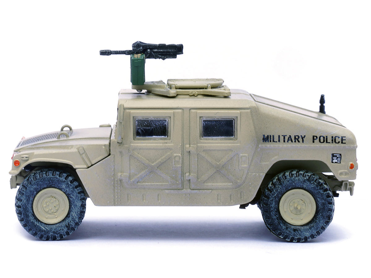 M988 Modern 4×4 Utility Vehicle with Grenade Launcher Desert Sand "Military Police 4th Traffic Platoon A company 92nd MP Battalion 89th MP Brigade Ad Daman Saudi Arabia Gulf War" (1990) "Military Miniature" Series 1/64 Diecast Model
