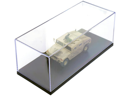 M988 Modern 4×4 Utility Vehicle with Grenade Launcher Desert Sand "Military Police 4th Traffic Platoon A company 92nd MP Battalion 89th MP Brigade Ad Daman Saudi Arabia Gulf War" (1990) "Military Miniature" Series 1/64 Diecast Model