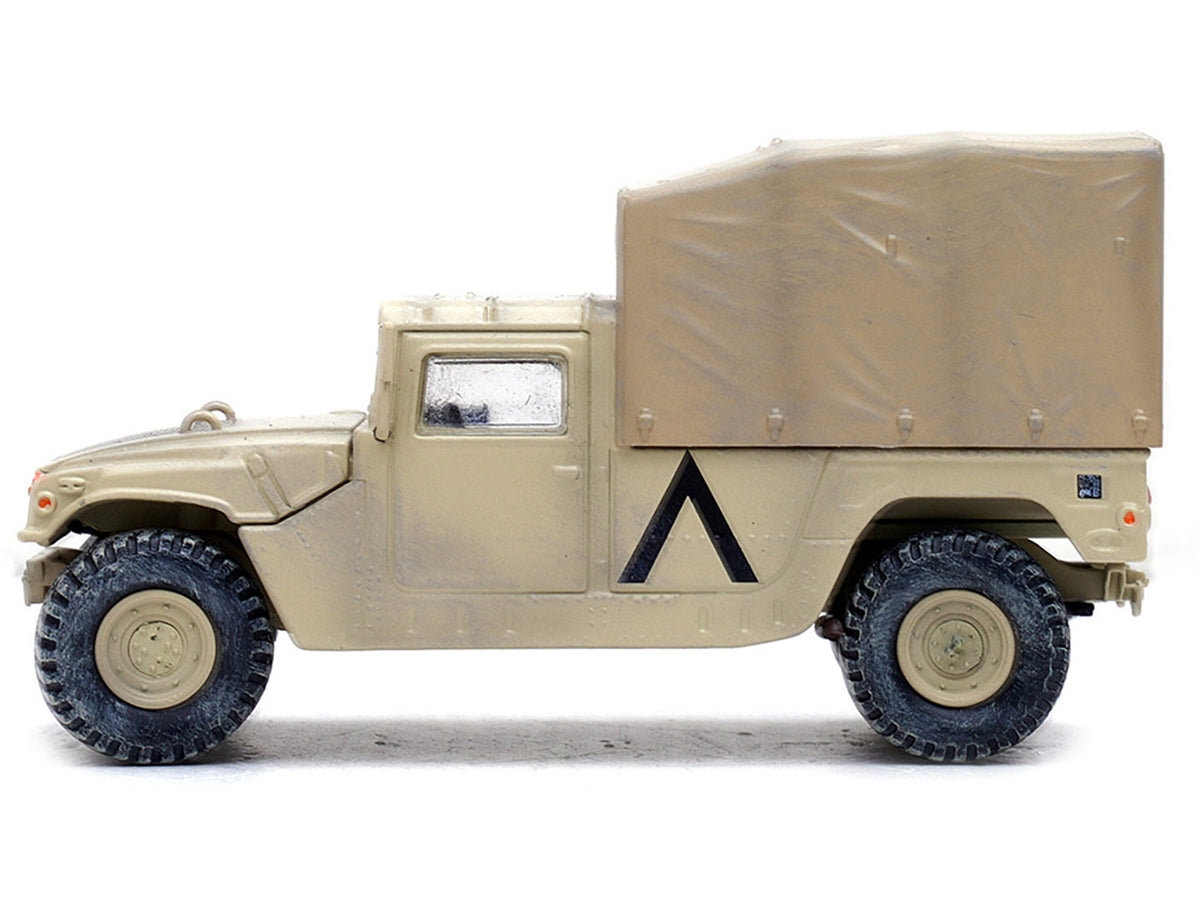 M998 HMMWV "1st Battalion 37th Armored Regiment 3rd Combat Brigade 1st Armored Division Gulf War Iraq" (1991) United States Army "Military Miniature" Series 1/64 Diecast Model