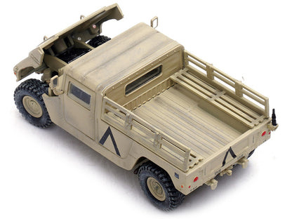 M998 HMMWV "1st Battalion 37th Armored Regiment 3rd Combat Brigade 1st Armored Division Gulf War Iraq" (1991) United States Army "Military Miniature" Series 1/64 Diecast Model