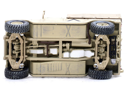 M998 HMMWV "1st Battalion 37th Armored Regiment 3rd Combat Brigade 1st Armored Division Gulf War Iraq" (1991) United States Army "Military Miniature" Series 1/64 Diecast Model