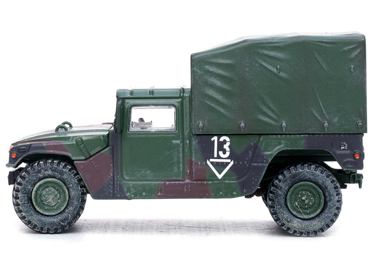 M998 HMMWV "2nd Battalion 3rd Field Artillery Regiment 1st Armored Division Stationed in Germany" (1999) United States Army "Military Miniature" Series 1/64 Diecast Model