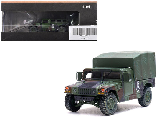 M998 HMMWV "2nd Battalion 3rd Field Artillery Regiment 1st Armored Division Stationed in Germany" (1999) United States Army "Military Miniature" Series 1/64 Diecast Model