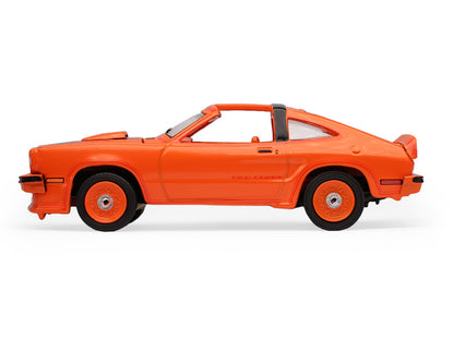 1978 Ford Mustang King Cobra II Tangerine with Black Graphics and Tangerine Interior "The Mustang Stampede" Series 2 1/64 Diecast Model Car