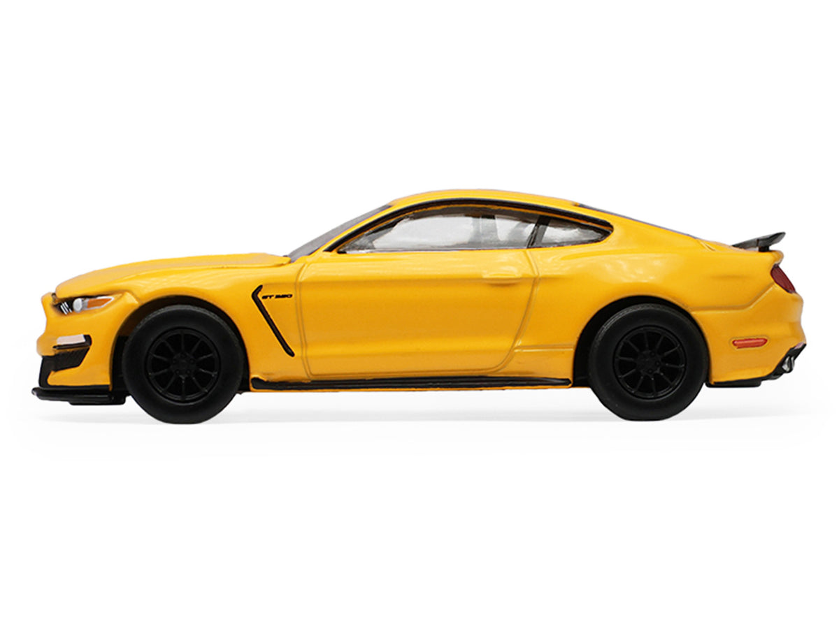 2017 Ford Mustang Shelby GT350 Triple Yellow Tri-Coat "Stampede" Series 2 1/64 Diecast Model Car