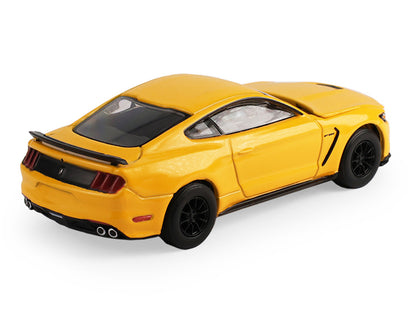 2017 Ford Mustang Shelby GT350 Triple Yellow Tri-Coat "Stampede" Series 2 1/64 Diecast Model Car