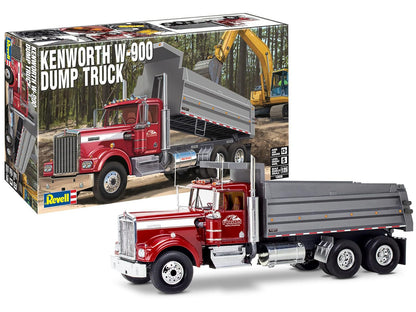 Level 5 Model Kit Kenworth W-900 Dump Truck 1/25 Scale Model