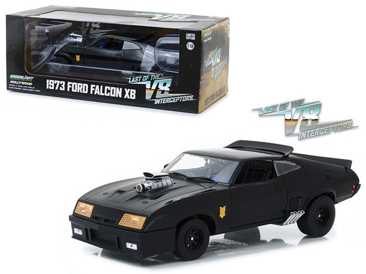 1973 Ford Falcon XB Black "Last of the V8 Interceptors" (1979) Movie 1/18 Diecast Model Car
