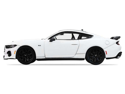 2024 Ford Mustang Oxford White with Black Top "GreenLight Muscle" Series 30 1/64 Diecast Model Car