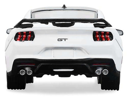 2024 Ford Mustang Oxford White with Black Top "GreenLight Muscle" Series 30 1/64 Diecast Model Car