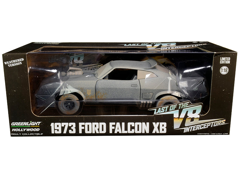1973 Ford Falcon XB RHD (Right Hand Drive) (Weathered Version) "Last of the V8 Interceptors" (1979) Movie 1/18 Diecast Model Car