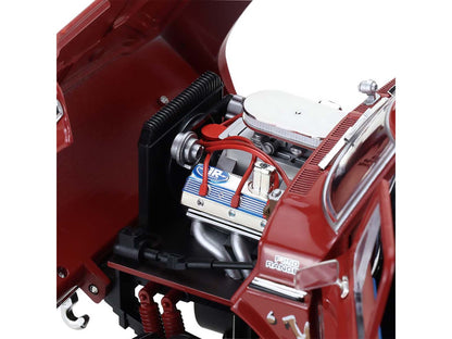 1979 Ford F-250 Monster Truck with 48-Inch Tires "Walkin' Tall" Red "Kings of Crunch" Series 1/18 Diecast Model Car