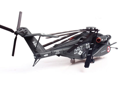 Sikorsky MH-53E Sea Dragon Helicopter "United States Navy Blackhawks Tail Number 06" Dark Gray 1/72 Diecast Model