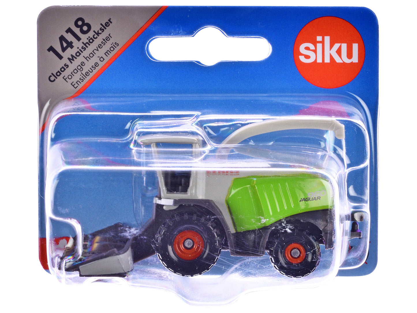 Claas 960 Jaguar Forage Harvester Green and Gray Diecast Model