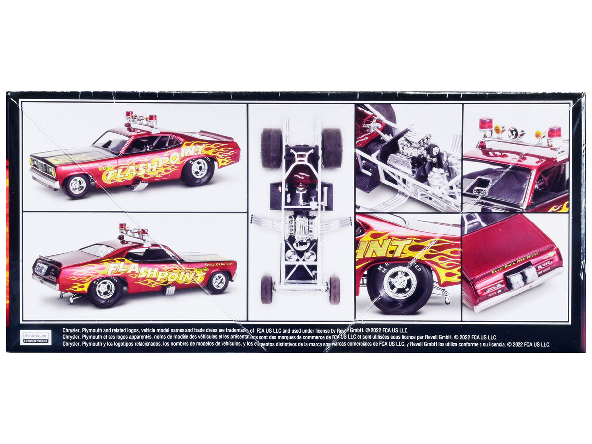 Level 4 Model Kit 1970 Plymouth Duster Funny Car 1/24 Scale Model