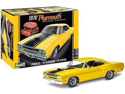 Level 4 Model Kit 1970 Plymouth Road Runner 1/24 Scale Model