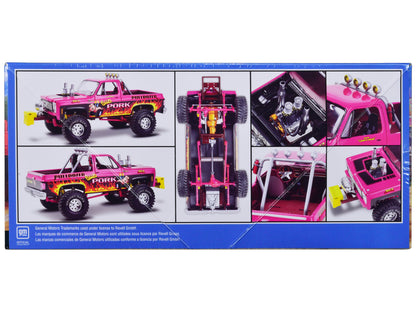 Level 4 Model Kit 1978 Chevrolet Blazer Pickup Truck "Pulled Pork Pulldozer" 1/24 Scale Model