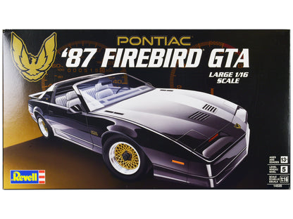 Level 5 Model Kit 1987 Pontiac Firebird GTA 1/16 Scale Model