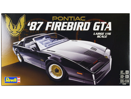 Level 5 Model Kit 1987 Pontiac Firebird GTA 1/16 Scale Model