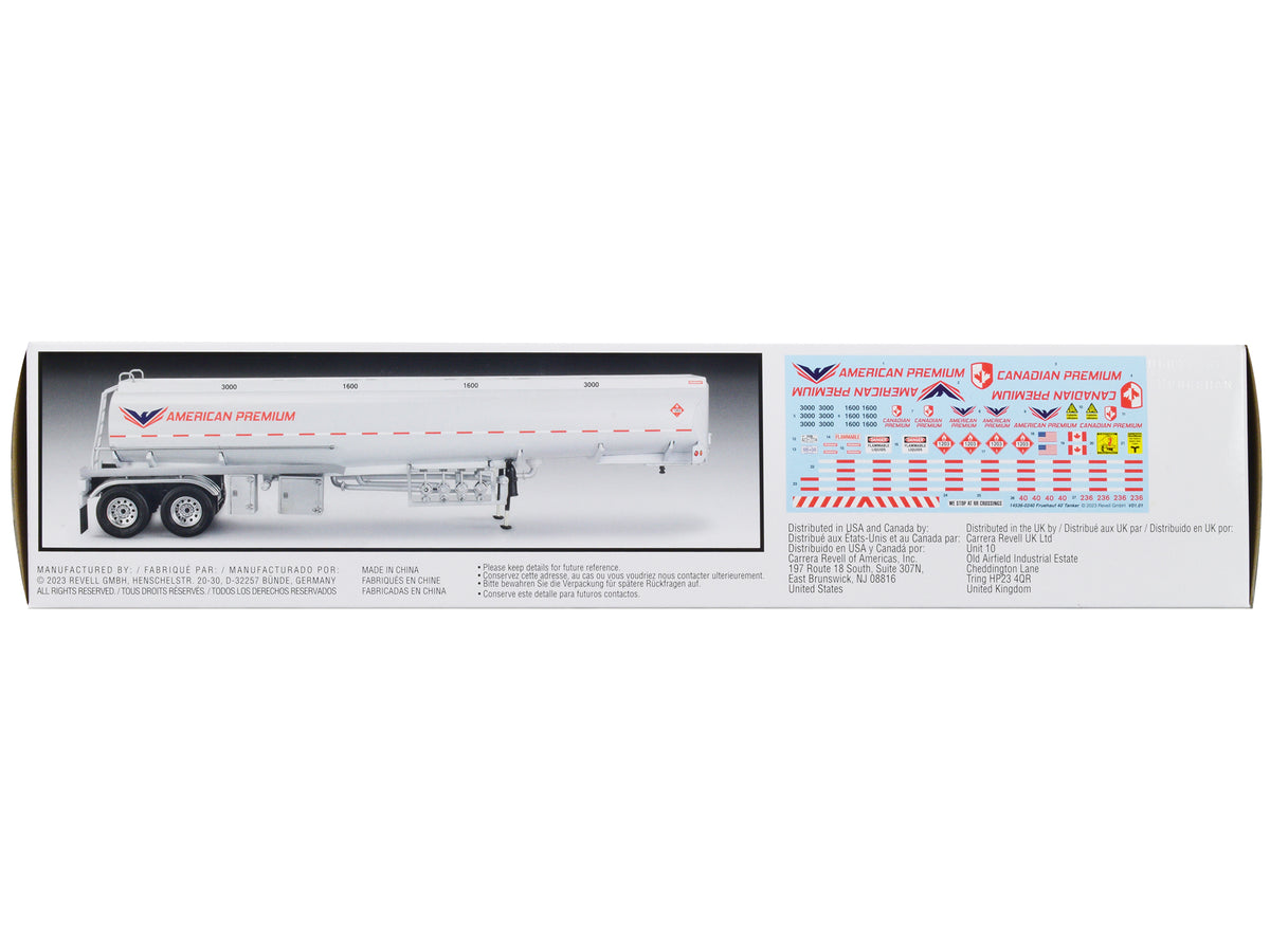Level 4 Model Kit Fruehauf 40' Tanker Trailer 1/32 Scale Model
