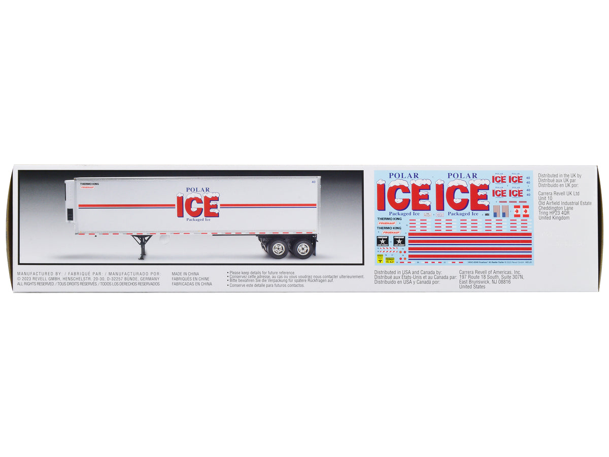 Level 4 Model Kit Fruehauf 40' Refrigerated Trailer "Polar ICE" 1/32 Scale Model