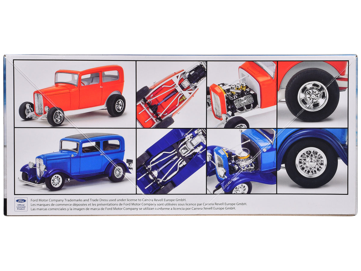 Level 4 Model Kit 1932 Ford Tudor Sedan 2-in-1 Kit 1/25 Scale Model