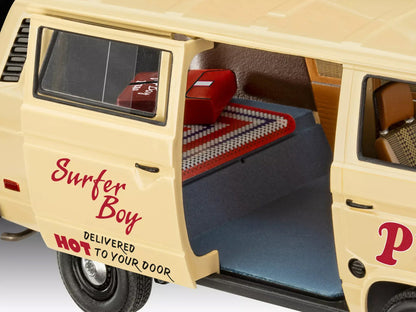 Level 3 Model Kit Argyle’s Volkswagen Vanagon "Surfer Boy Pizza" Van "Stranger Things" (2016-Current) TV Series 1/25 Scale Model