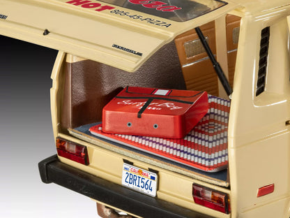 Level 3 Model Kit Argyle’s Volkswagen Vanagon "Surfer Boy Pizza" Van "Stranger Things" (2016-Current) TV Series 1/25 Scale Model