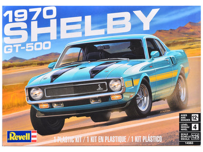 Level 4 Model Kit 1970 Shelby GT-500 1/25 Scale Model